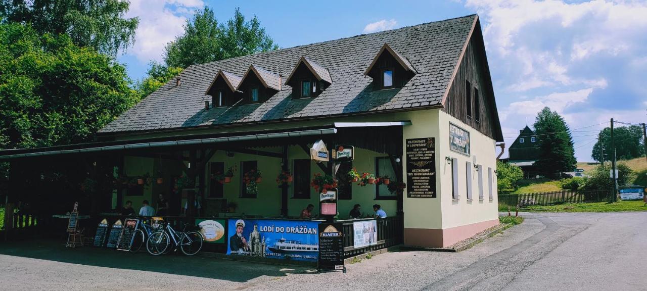 ホテル Pension U Loupezaku Jetřichovice エクステリア 写真